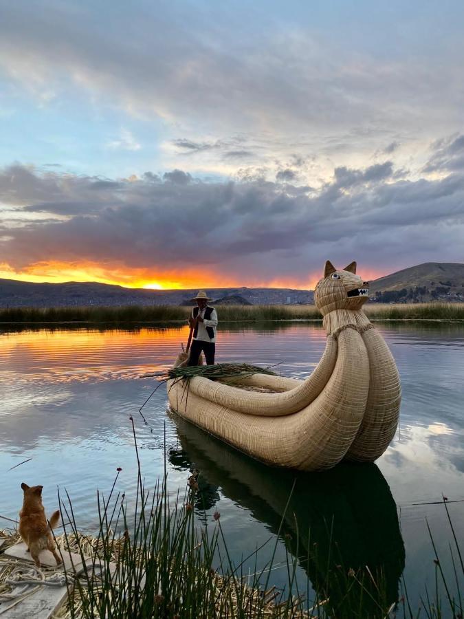 Uros Lodge Peru Puno Exteriér fotografie