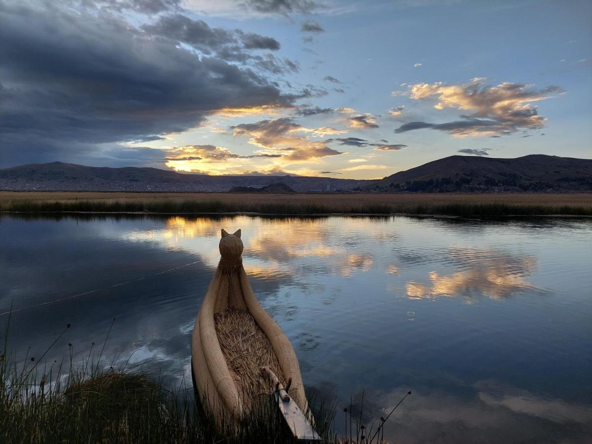 Uros Lodge Peru Puno Exteriér fotografie