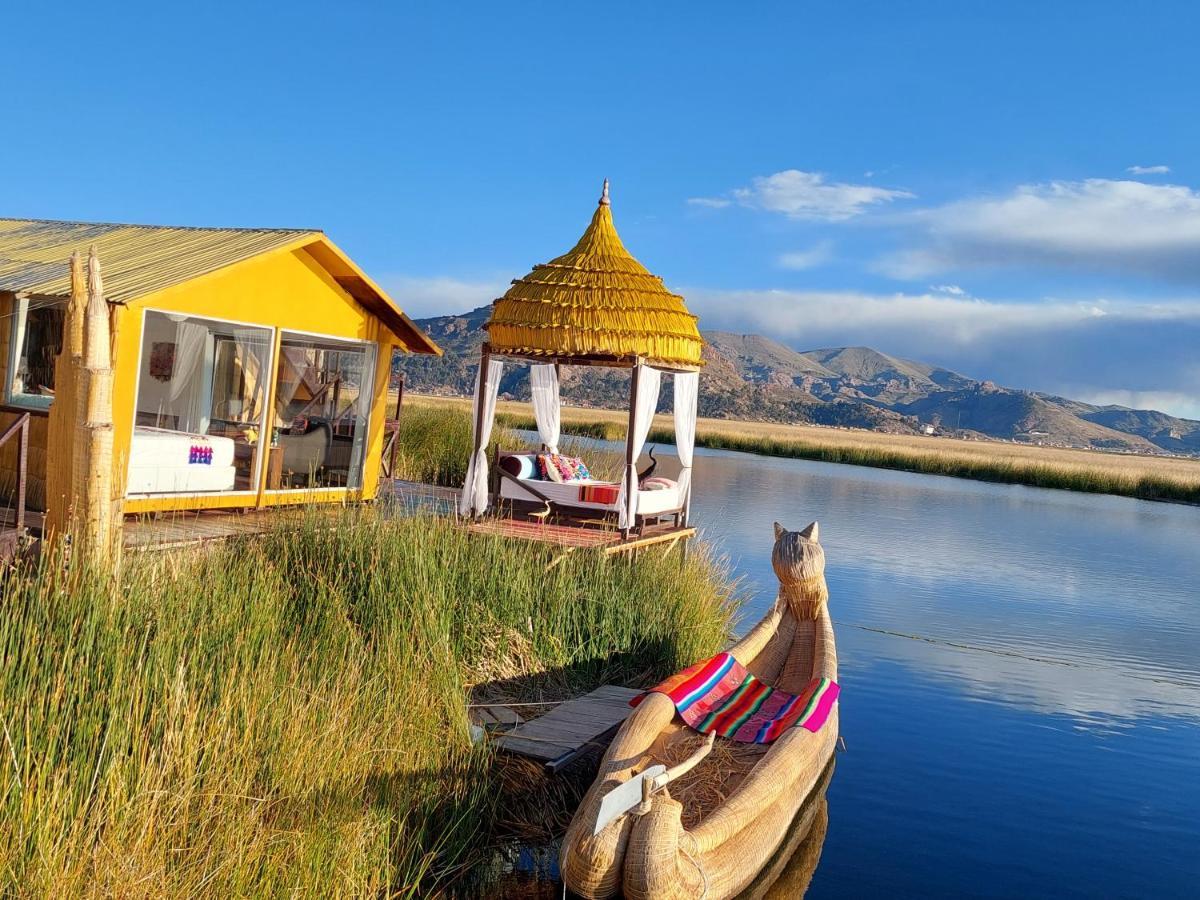 Uros Lodge Peru Puno Exteriér fotografie