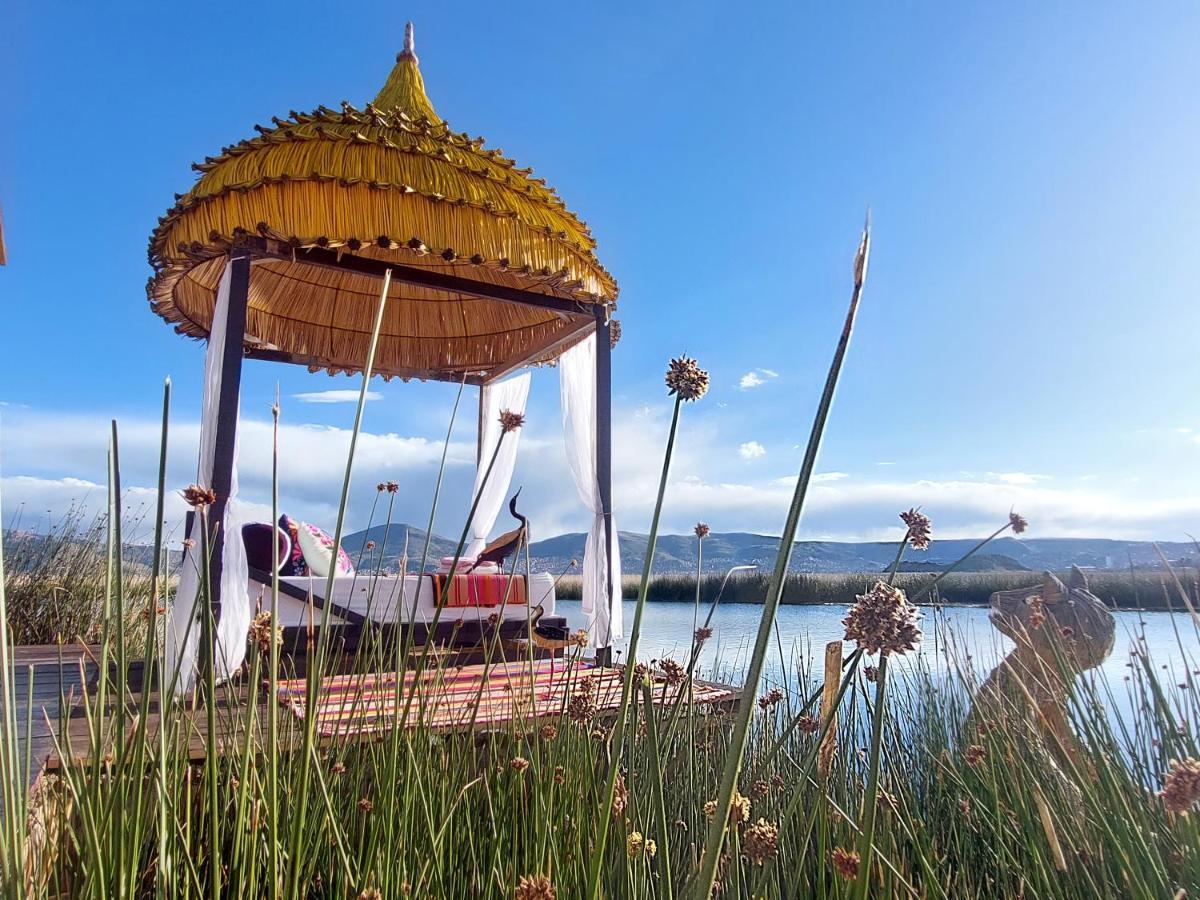 Uros Lodge Peru Puno Exteriér fotografie