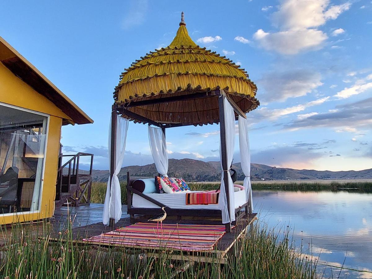 Uros Lodge Peru Puno Exteriér fotografie