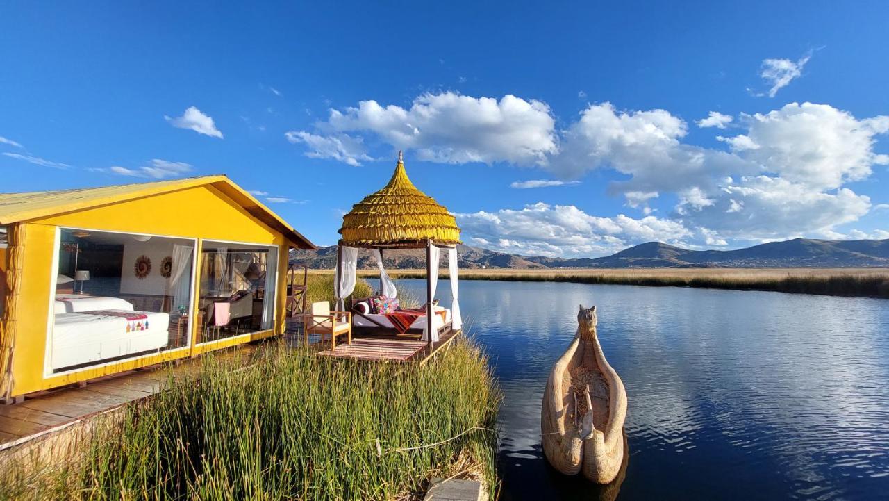 Uros Lodge Peru Puno Exteriér fotografie